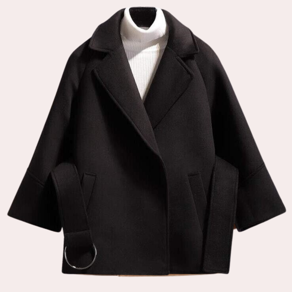 Eleganter Damen Wintermantel Herbst Trend