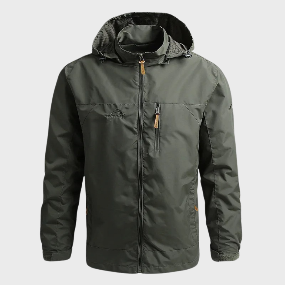 Herren Regenjacke Wasserdicht Warm Isoliert