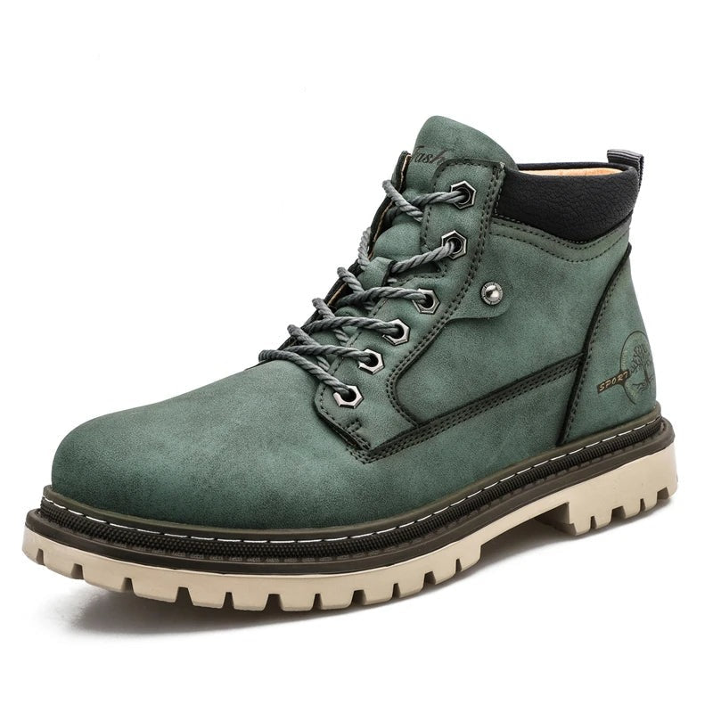 Herren Stiefel Rutschfest Schnüren