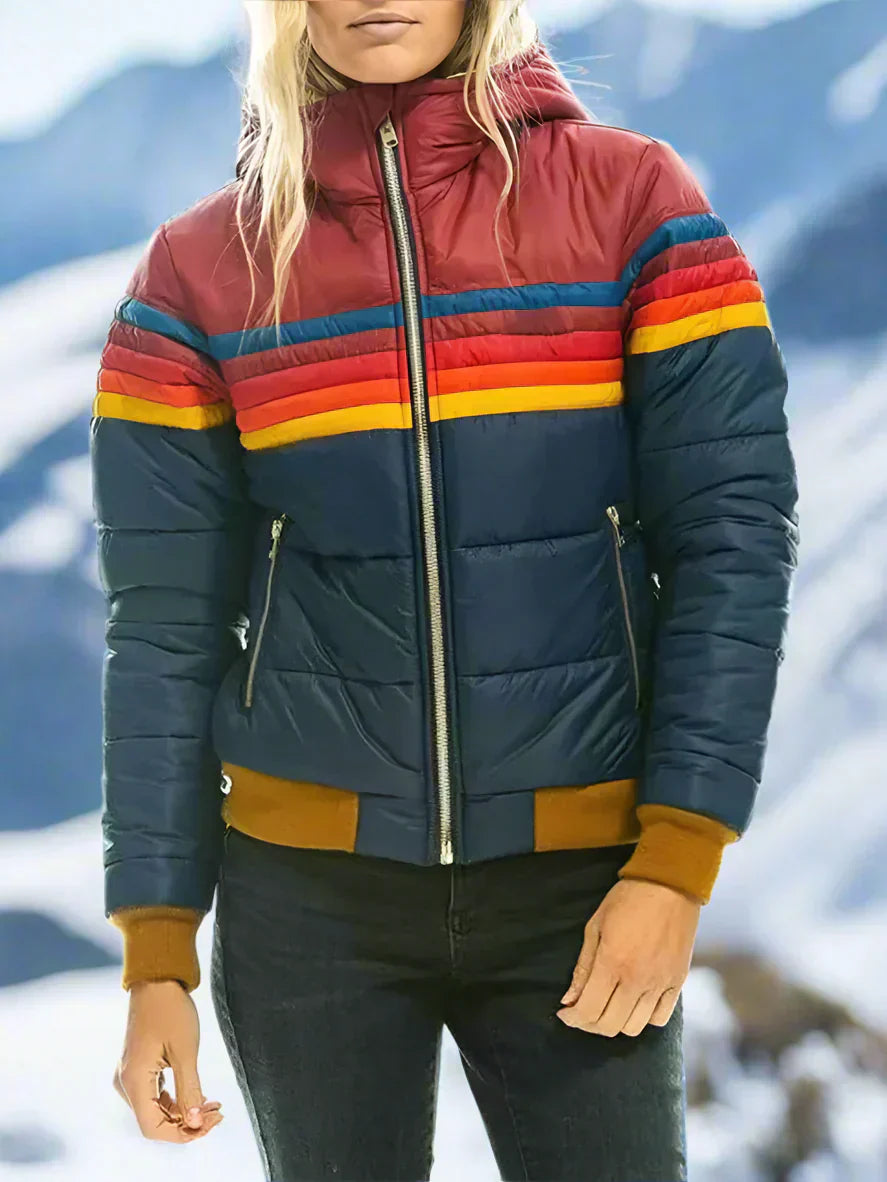 Damen Wintermantel Plüschjacke Warm