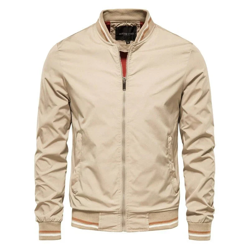 Herren Bomberjacke Stilvoll Modern