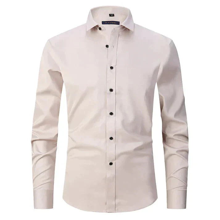Herren Hemd Stretch Knitterfrei Modern
