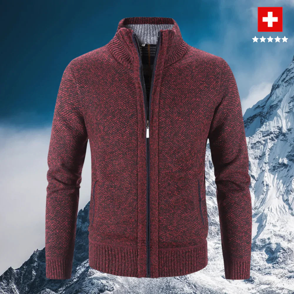 Eleganter Winter-Cardigan für Herren