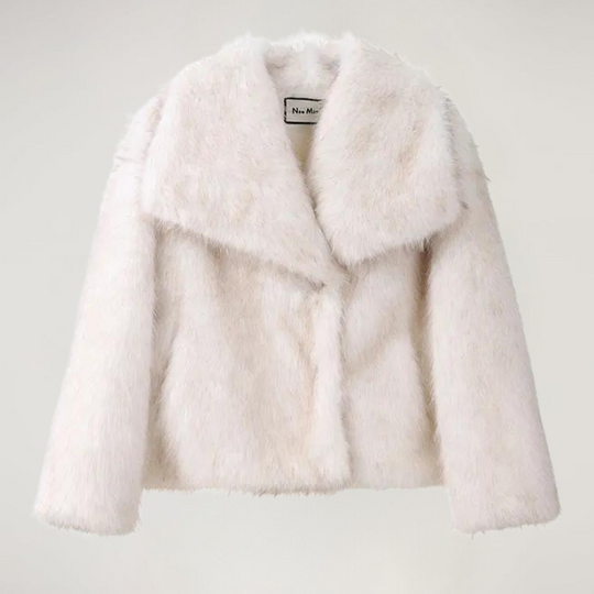 Kunstpelz Jacke Damen Warm Winter