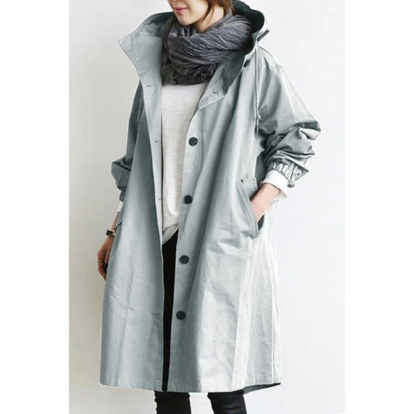 Eleganter Trenchcoat für Damen und Herren