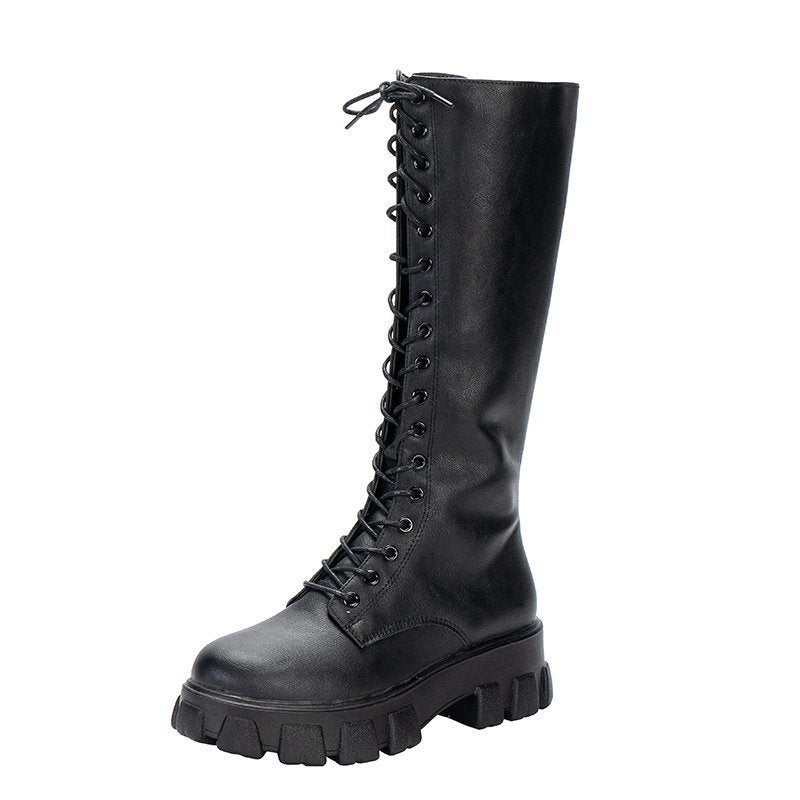Stilvolle Damen Stiefel Kniehoch Schick