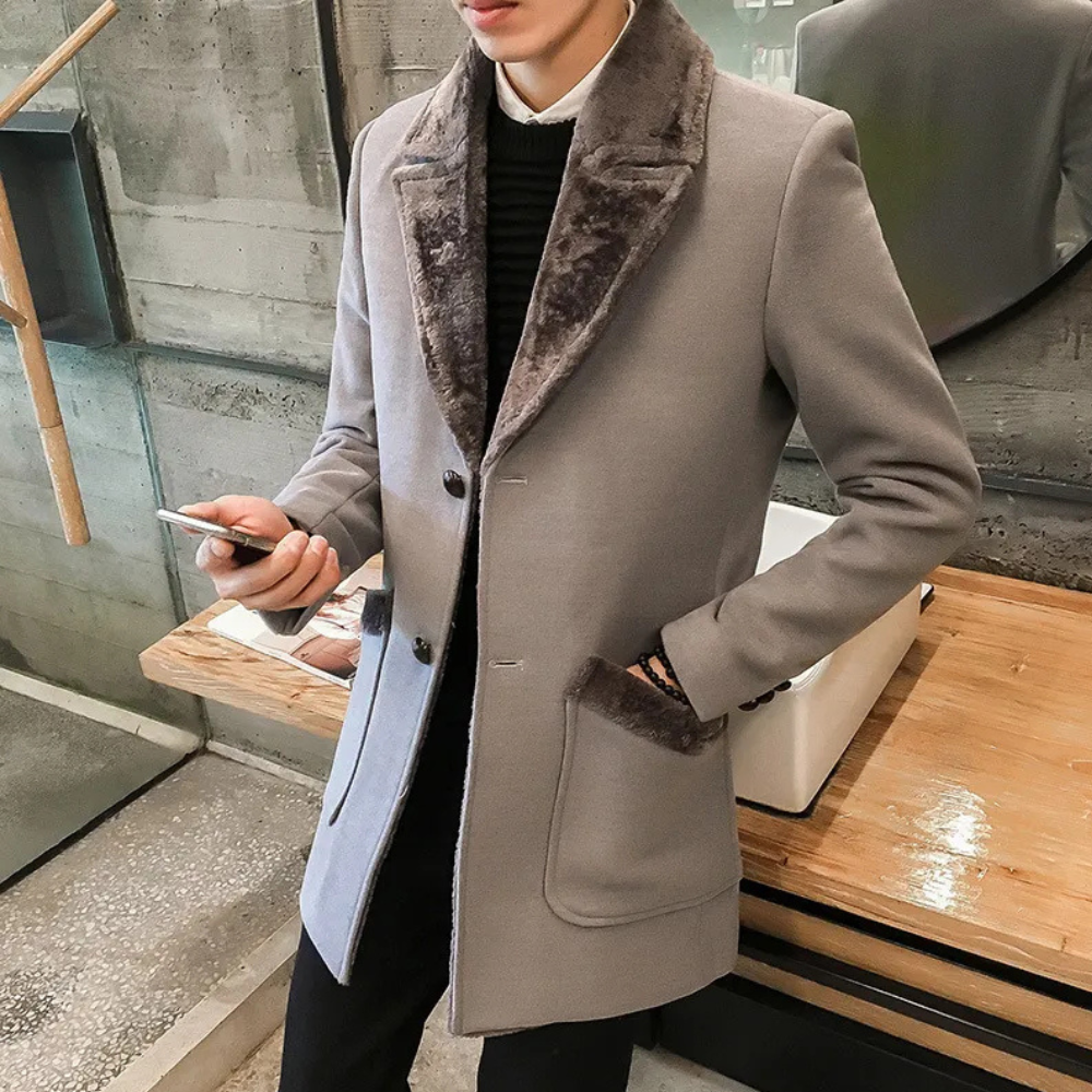 Moderner Herrenparka Stylische Outdoorjacke