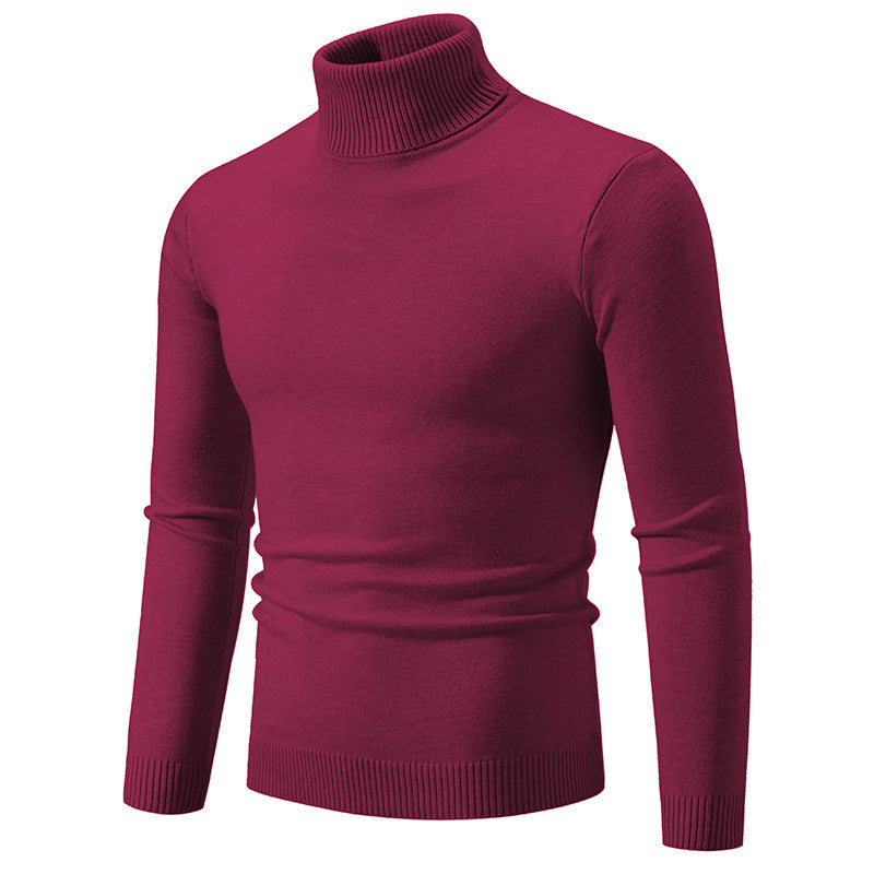 Herren Rollkragenpullover Feine Baumwolle Elegantes Design