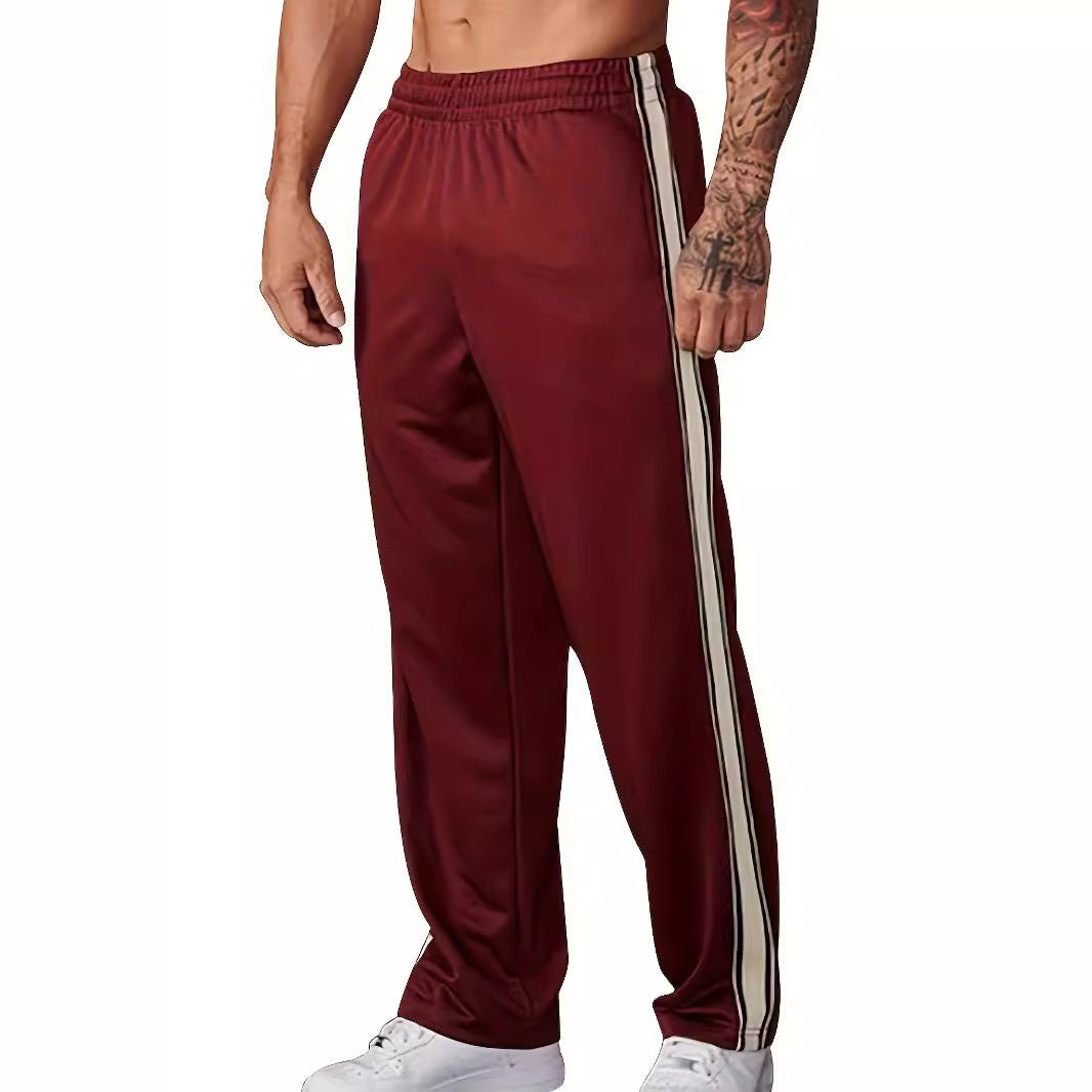 Herren Sport Hose Mit Seitenstreifen Modern Design