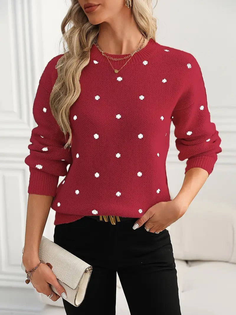 Damen Pullover Trendig Strick Design Damenmode