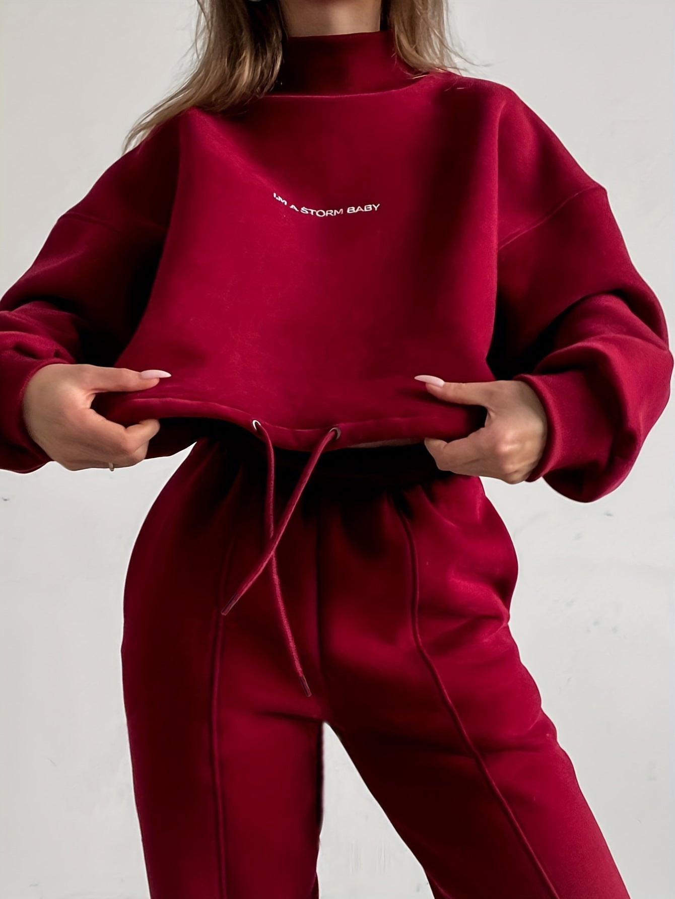 Damen Sport Set Hoodie Jogginghose Bequem