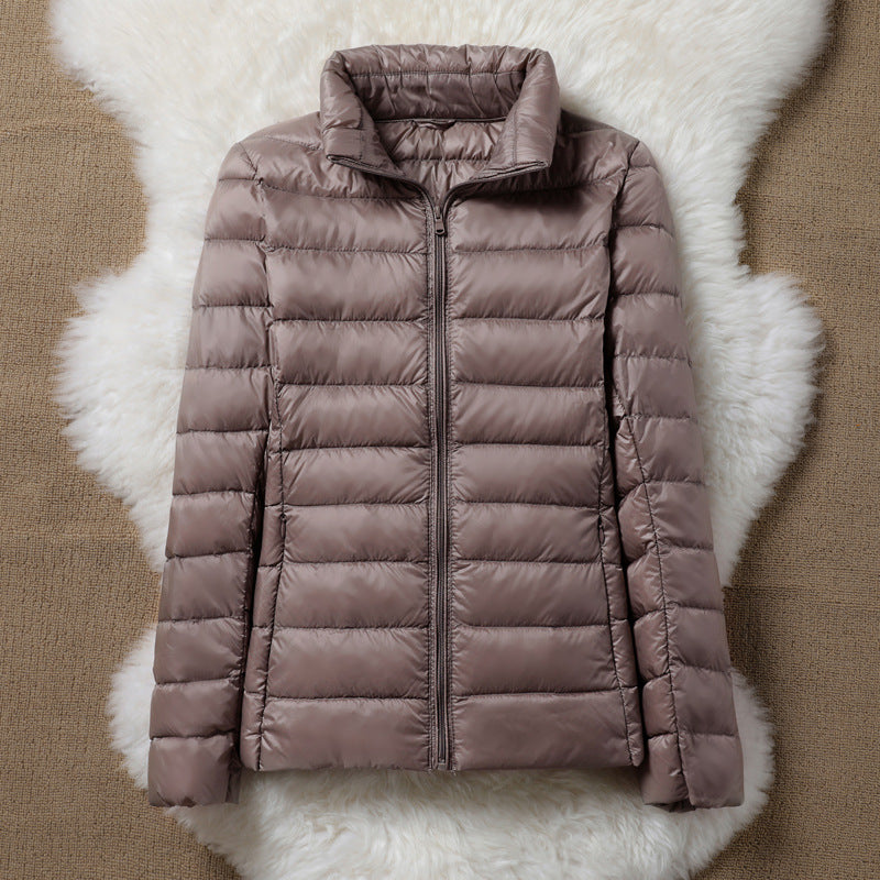 Elegante Damenjacke Sandfarben - IdealeKleiden