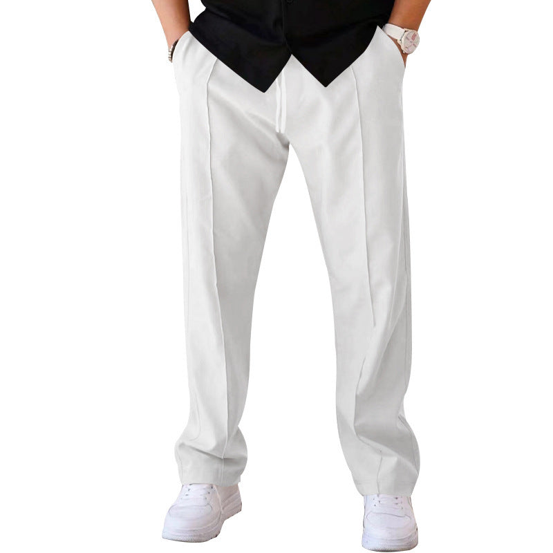 Herren Freizeithose Elegant Gerader Schnitt