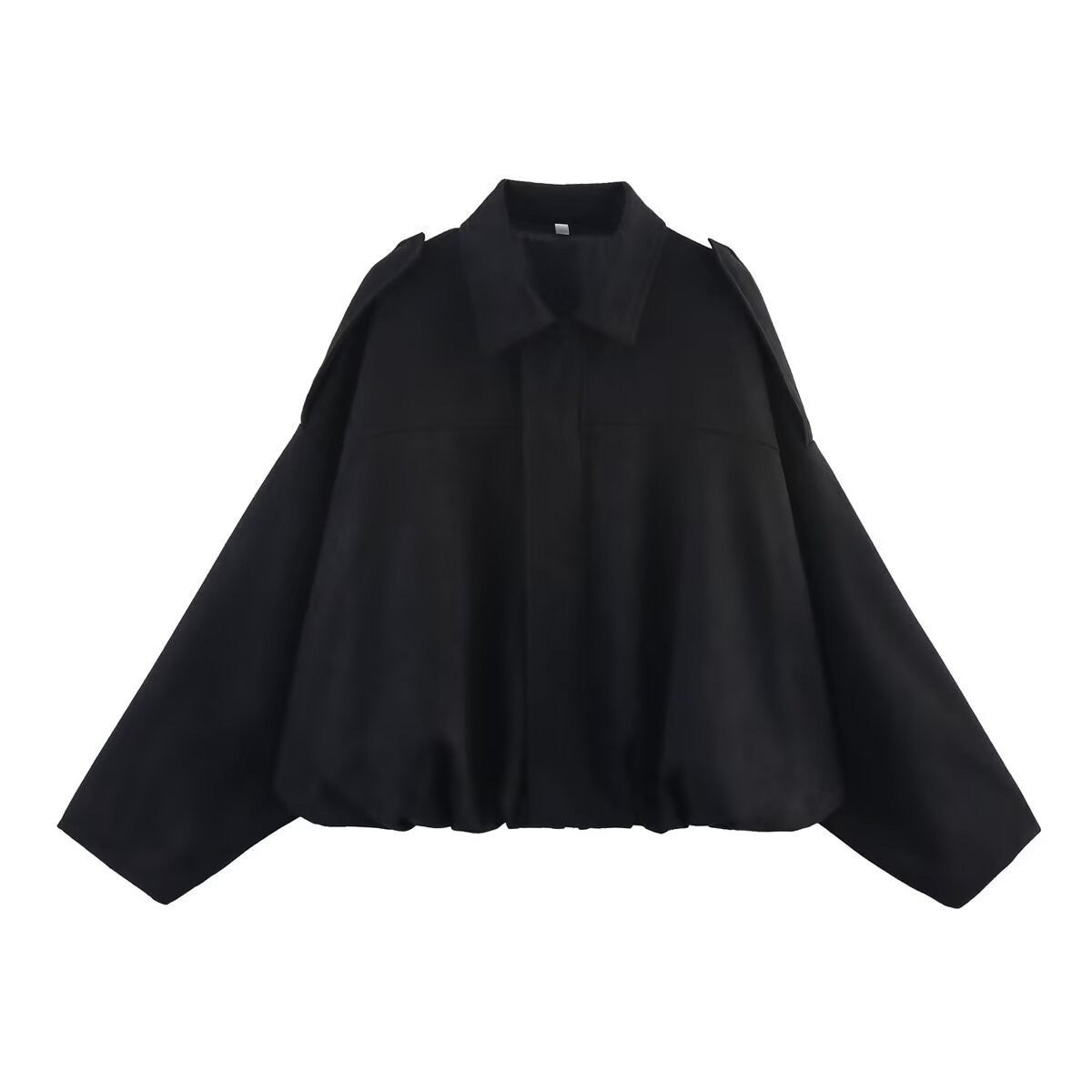 Damen Oversized Jacke Lässig Chic_Style
