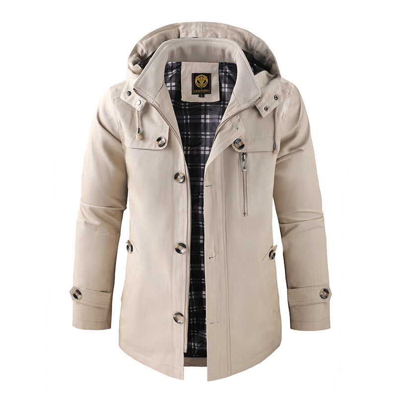 Stylische Kapuzenjacke Herren Emerik