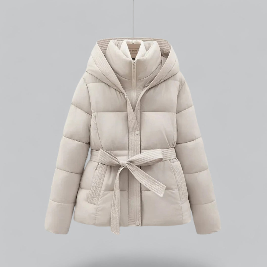 Warme Pufferjacke Damen Stilvoll Isoliert