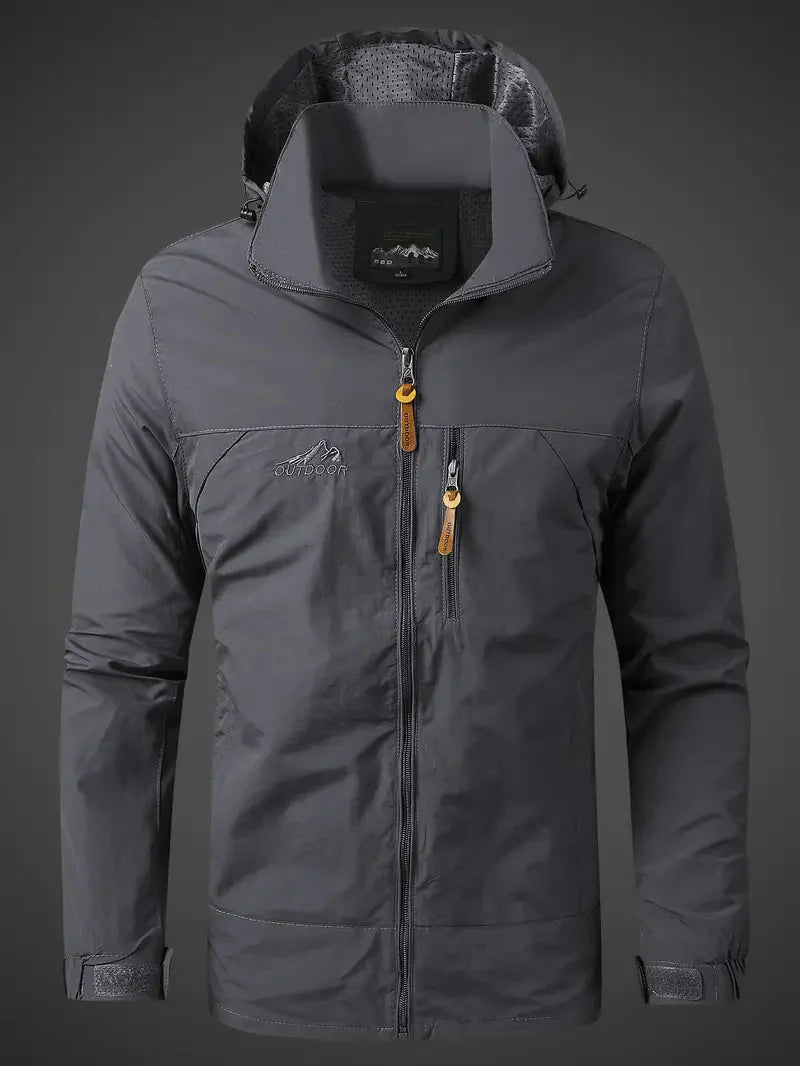 Wasserdichte Herren Parka Jacke Kapuze