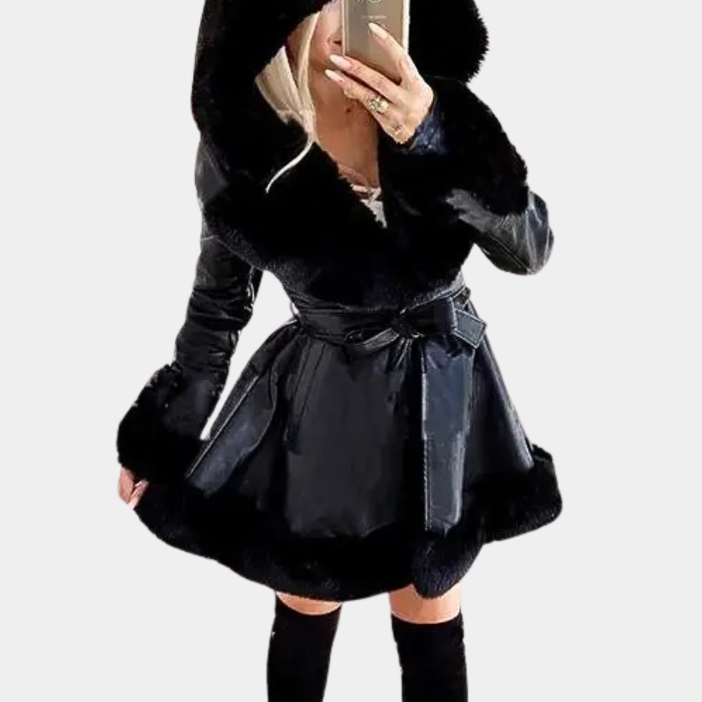 Damen Winterjacke Warm Kapuzenparka