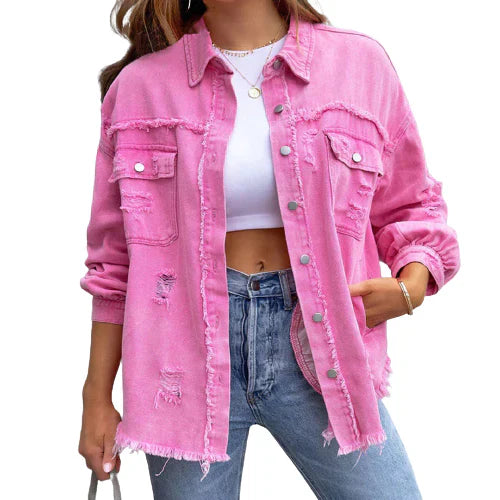 Stilvolle Damenjacke Modern Mode