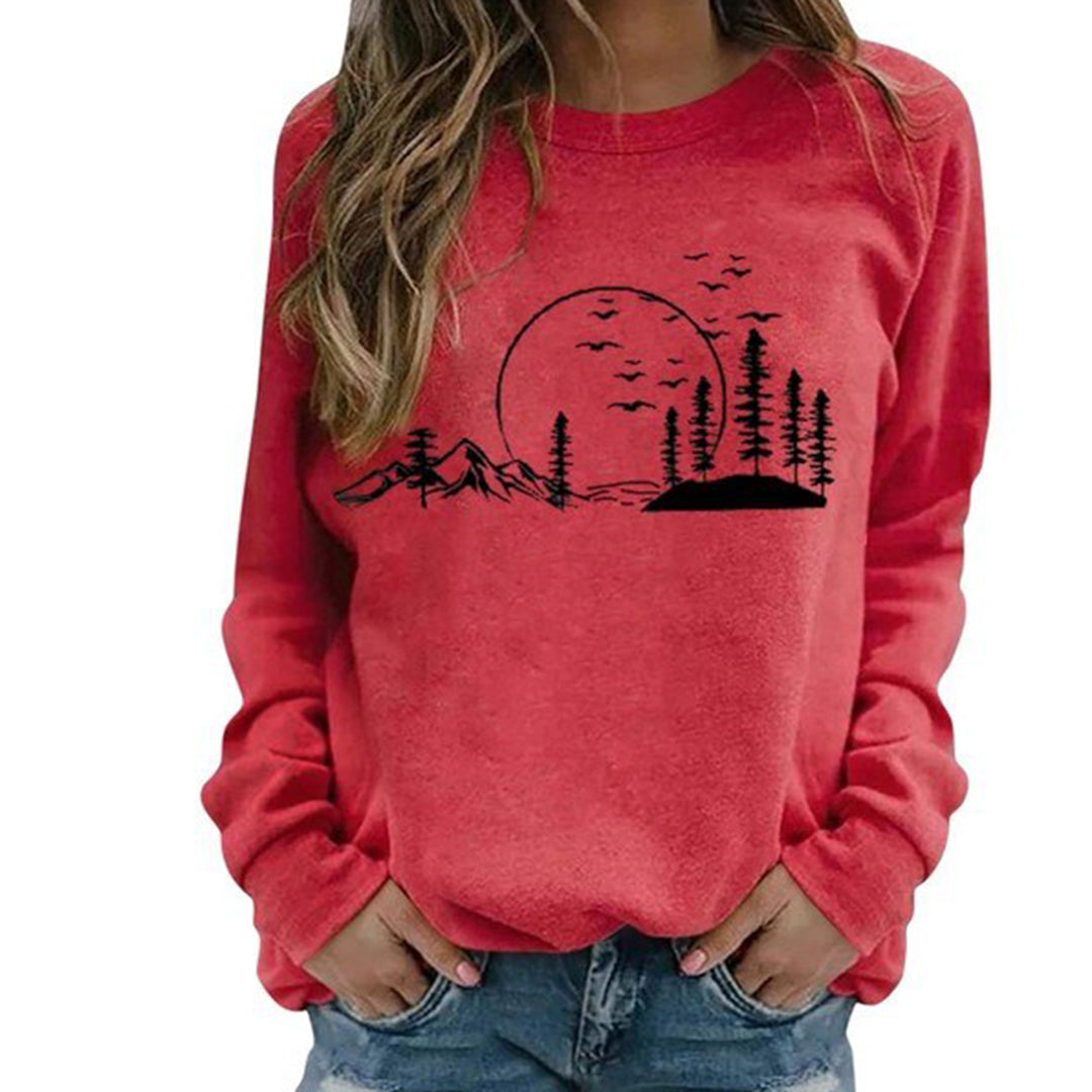 Kuscheliges Natur-Sweatshirt Gemütliches Design