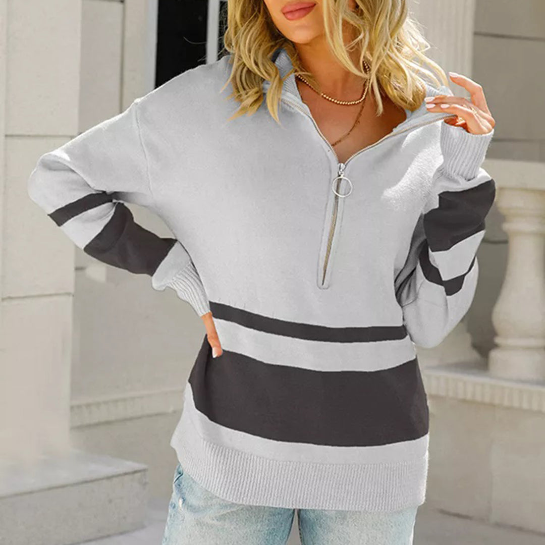 Damen Pullover Warm Elegant