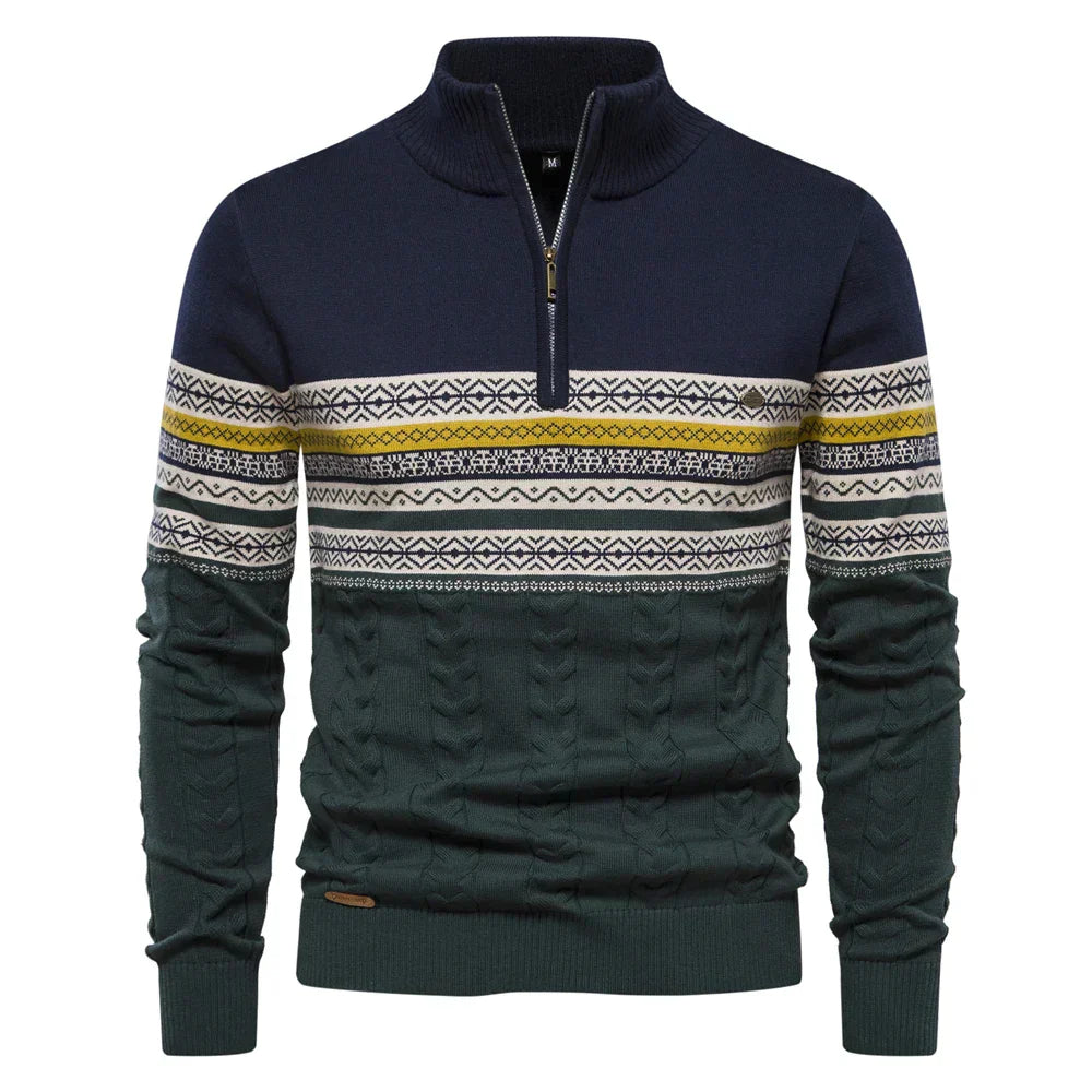 Herren Pullover Mit Reißverschluss Modern