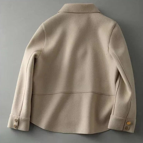 Stylische Kurzjacke Elegant Minimalistisch Damen - IdealeKleiden