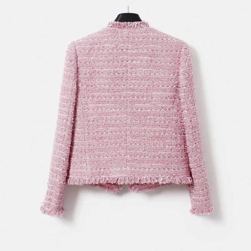 Herrenjacke Tweed Herbst Winter Elegantes Design - IdealeKleiden