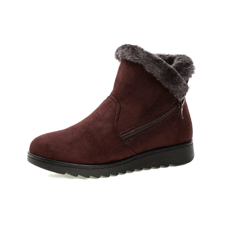 Warm gefütterte Winterstiefel Damen