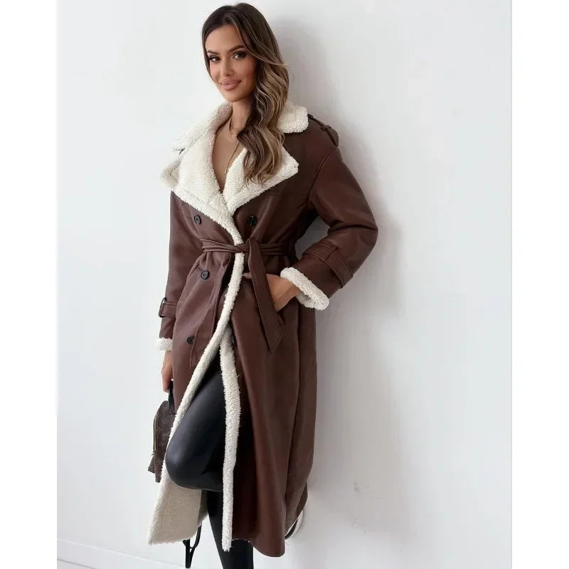 Eleganter Damen Wintermantel Stilvoll