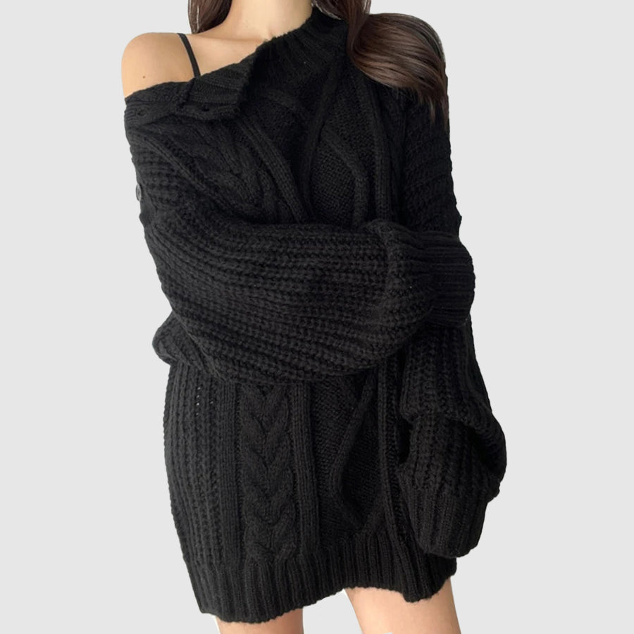 Herbstpullover Damen Stilvoll Warm