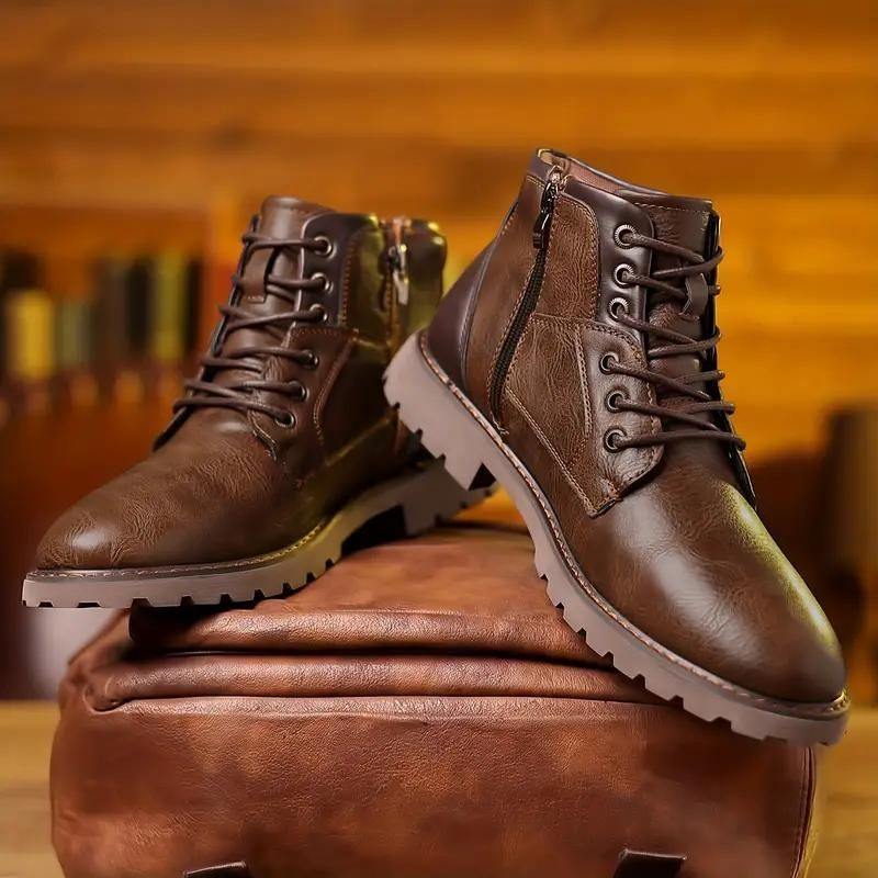 Herren Schnürstiefel Leder Schwarz
Herren Stiefeletten Elegant Braun
Herren Reißverschlussstiefel Robust Lederschwarz
Herren Lederstiefel Vintage Braun
Herren St