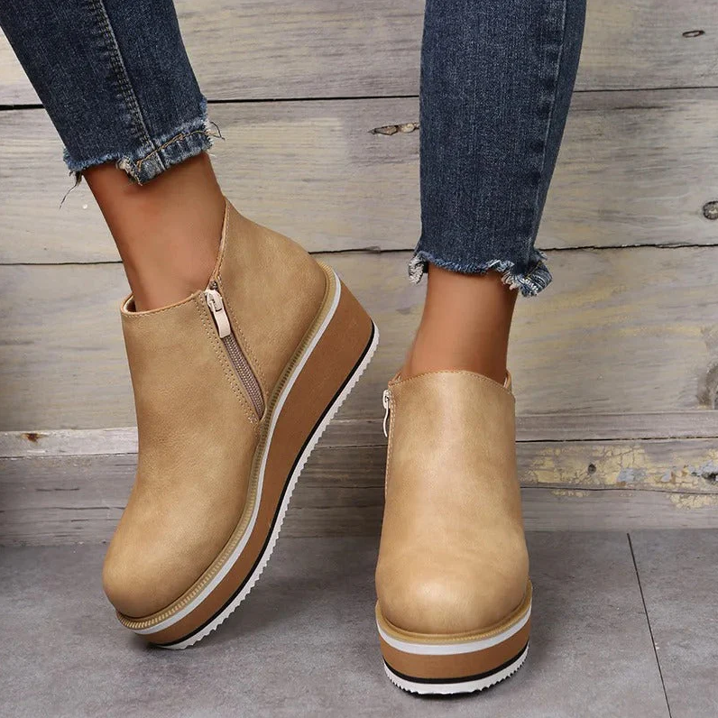 Hohe Plateauschuhe für Damen