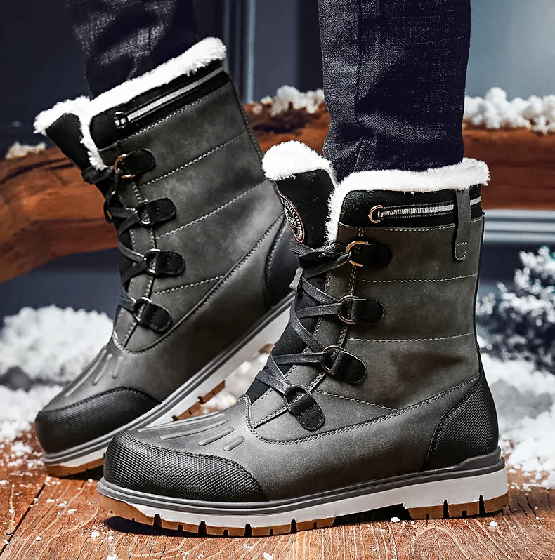 Wasserdichte Herrenstiefel Warm Isoliert