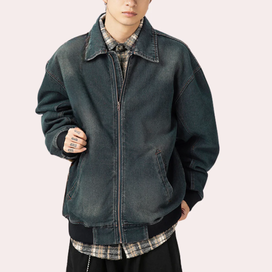 Modische Jeansjacke für Männer