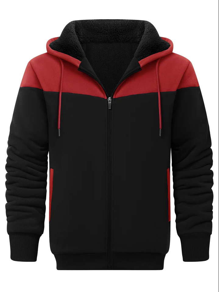 Kane | Warme Fleece-Jacke Winter - IdealeKleiden