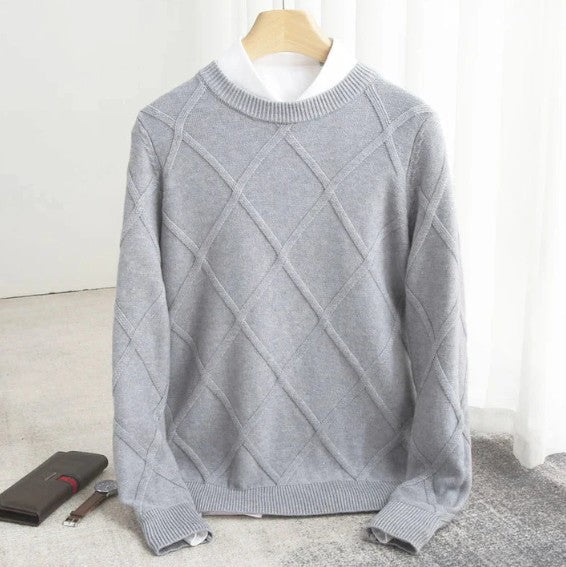 Stylischer Herren Pullover Warm Winter