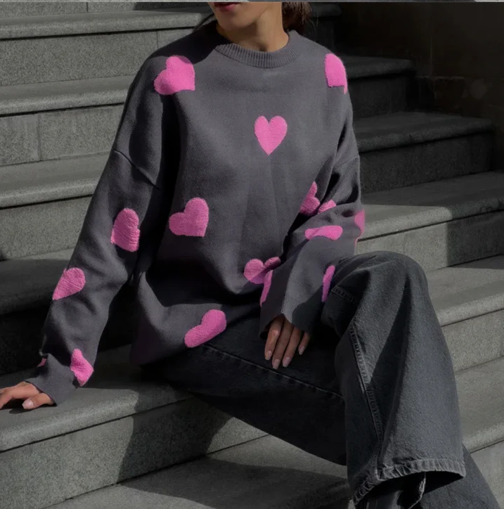 Übergroßer Pullover Oversized Style