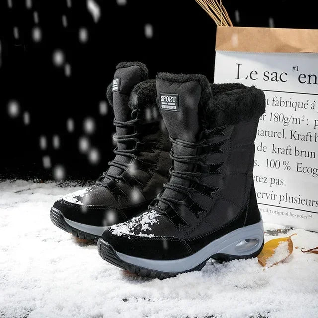 Winterstiefel Frauen Warm Isoliert