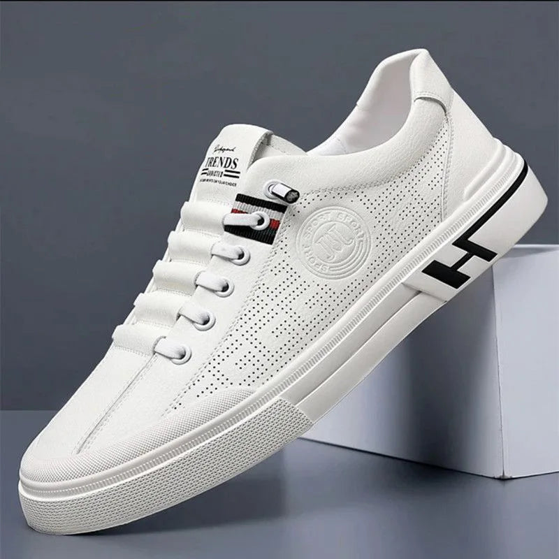 Weiße Sneaker Bequem Schnüren