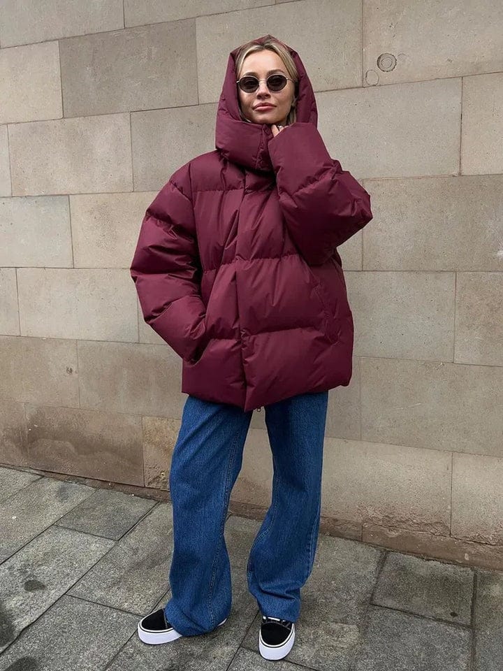 Damen Winterjacke Oversized Warm & Bequem
