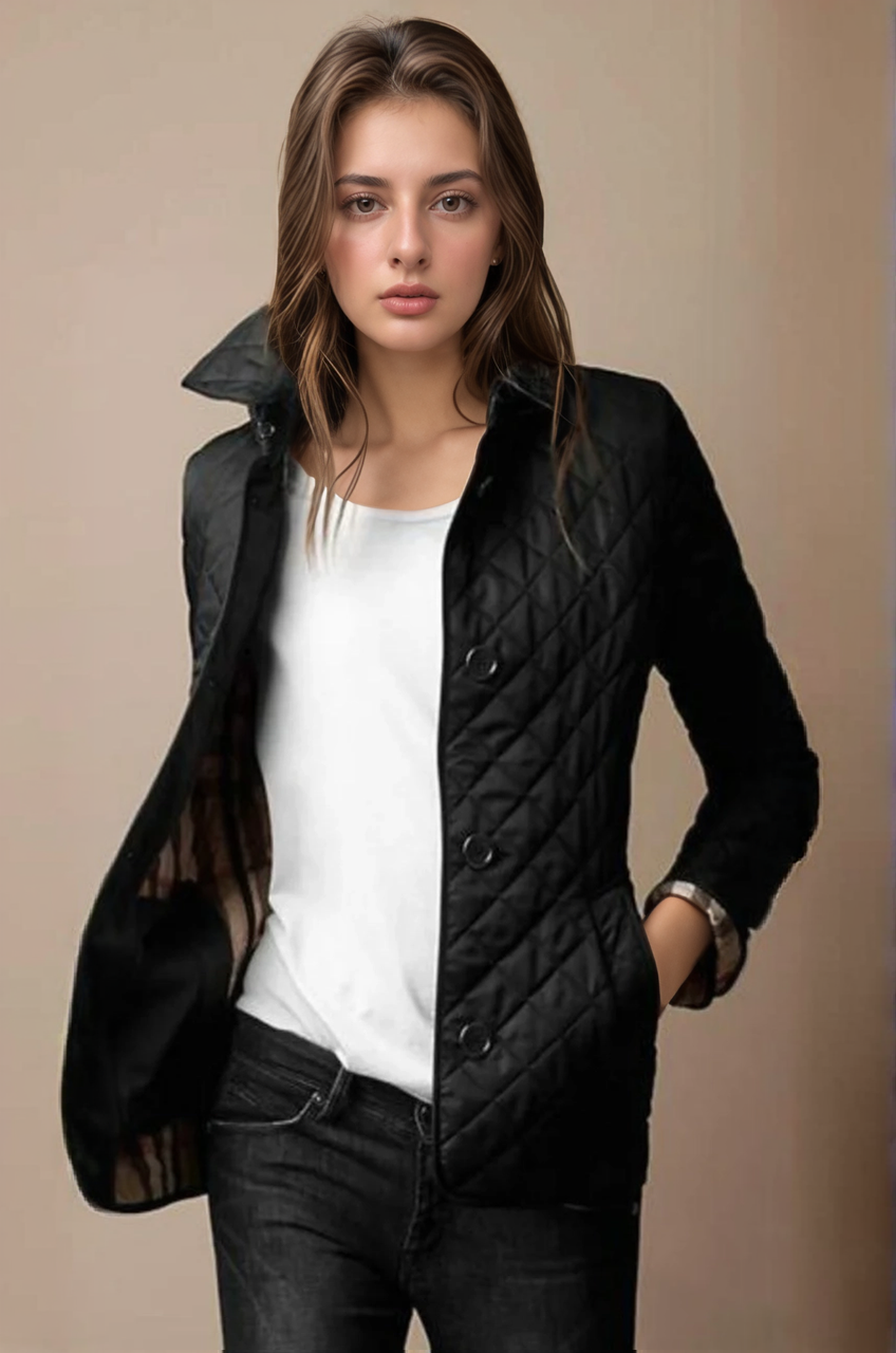 Warmes Winteroberteil Steppjacke Nylon