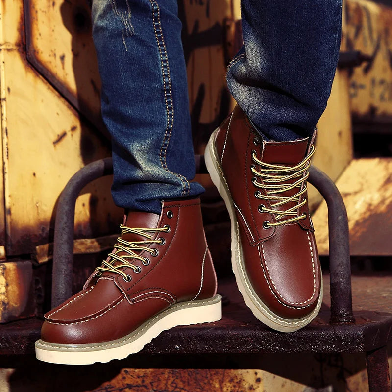 Herren Winterstiefel Robust Warm Isoliert