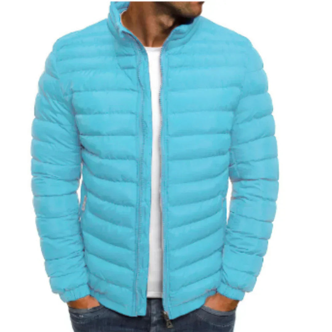 Herren Steppjacke Winter Warm Isoliert