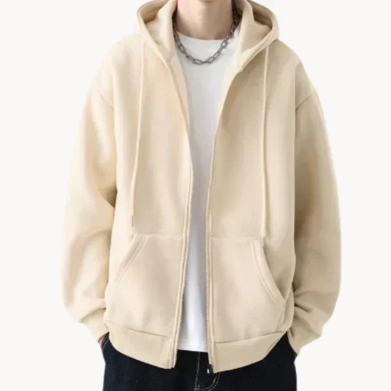 Herren Kapuzenpullover Lässig Entspannt Fit