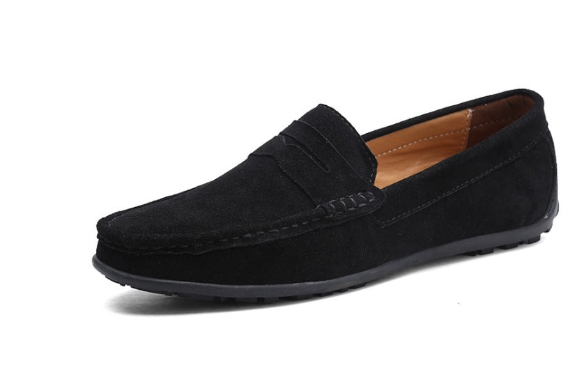 Herren Slipper Wildleder Rutschfest Elegant