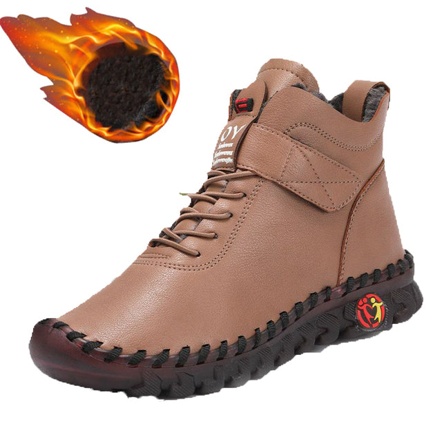 Warmes Winter Schuhwerk für orthopädische Bedürfnisse
