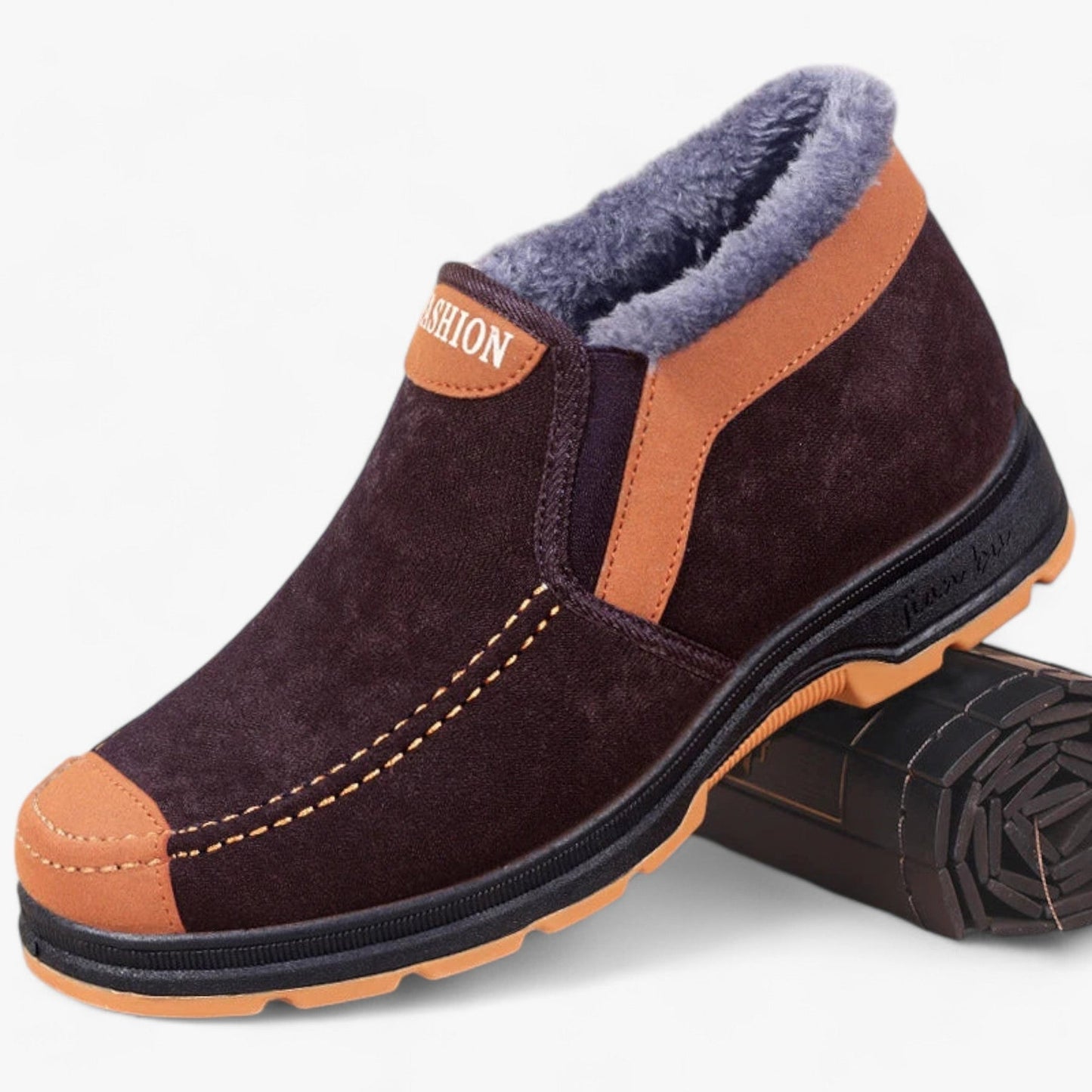 Herren Winterschuhe Fleece Gefüttert Rutschfest