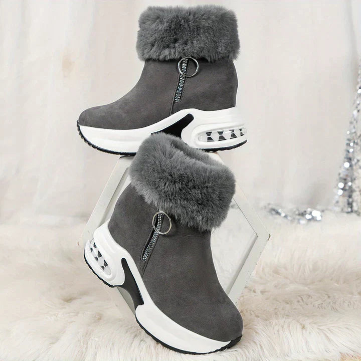 Weiche Damenstiefel Warm Gefüttert