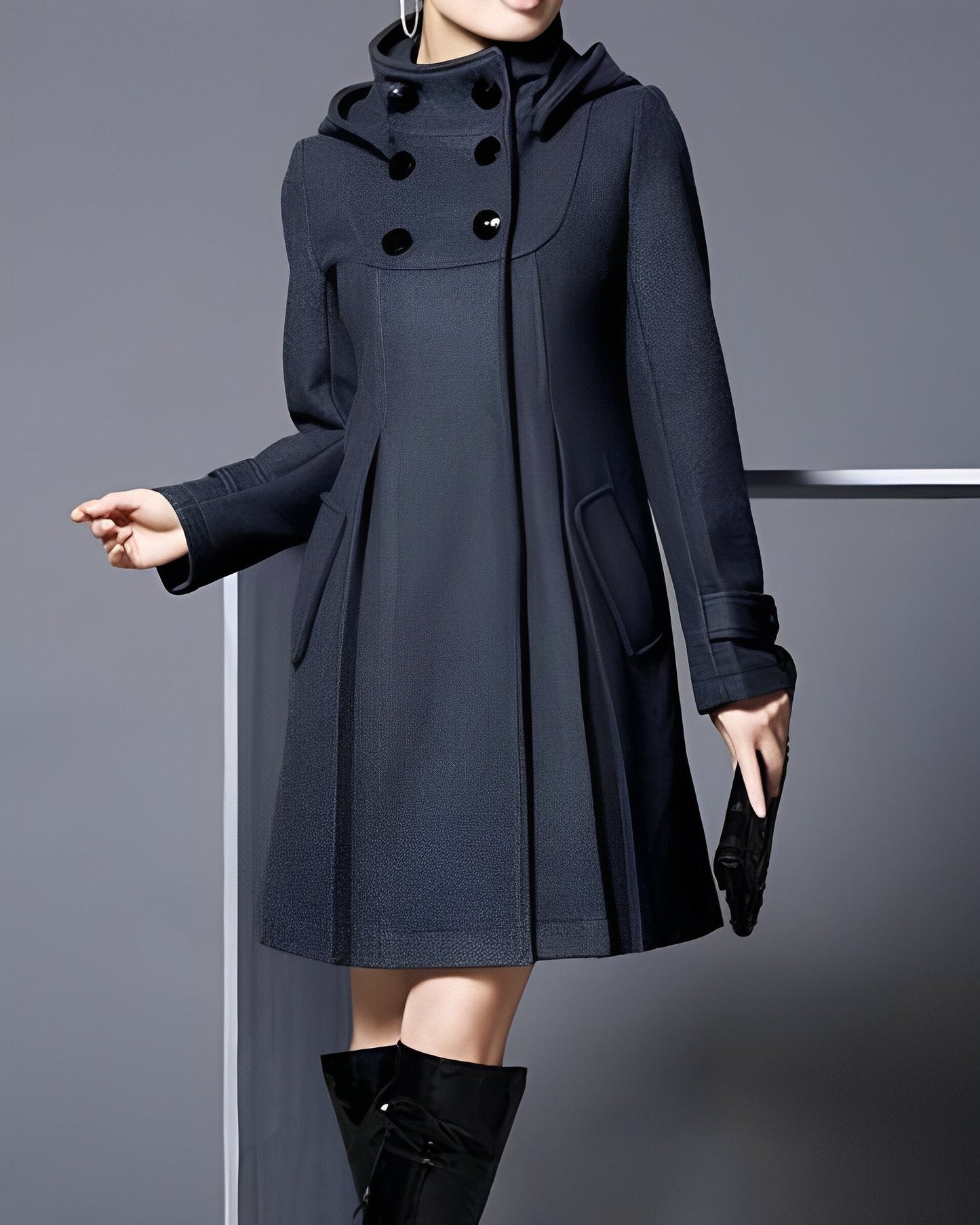 Stylische Winterjacke Bequem Warm